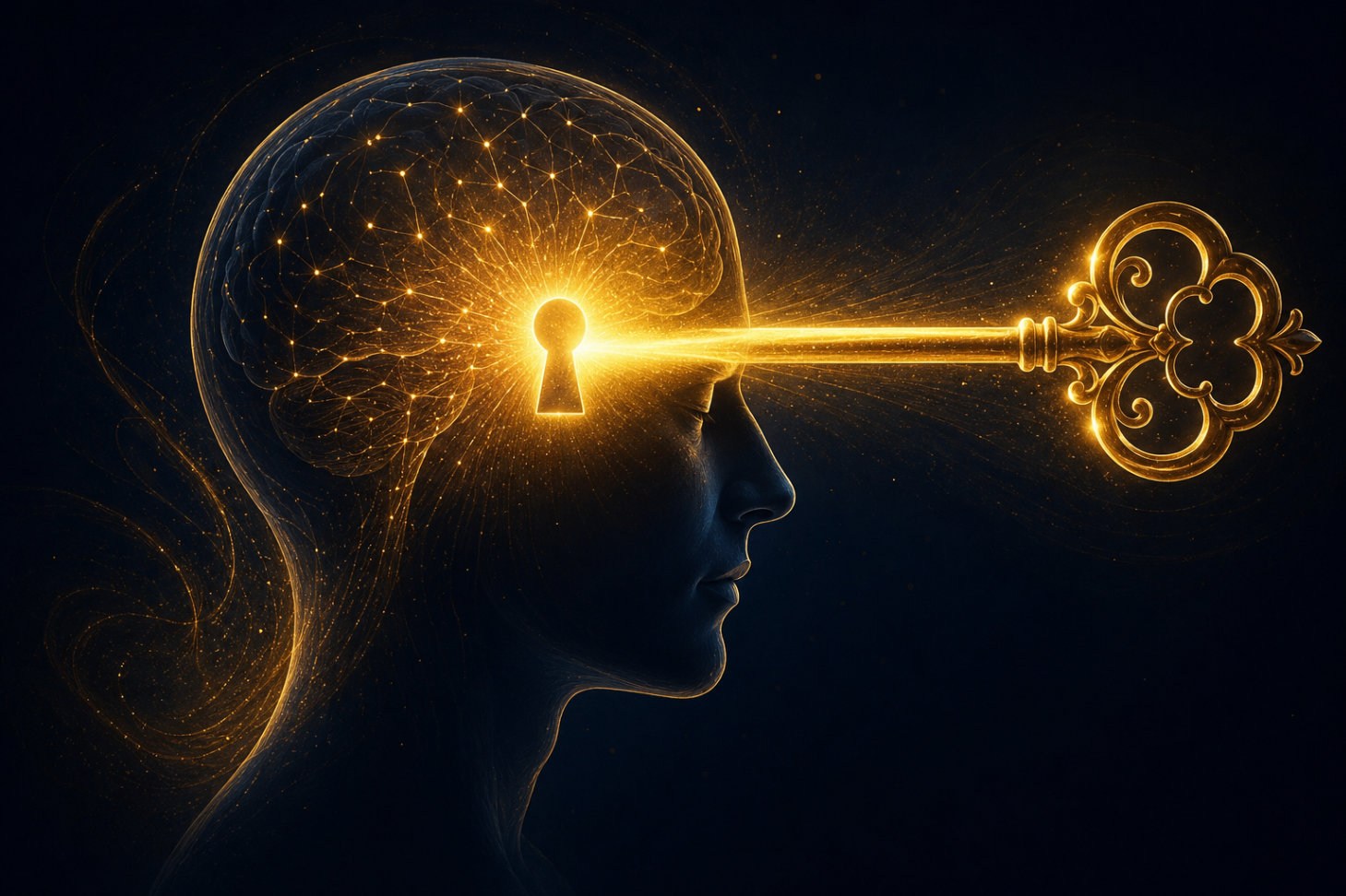 Representação visual da chave mental